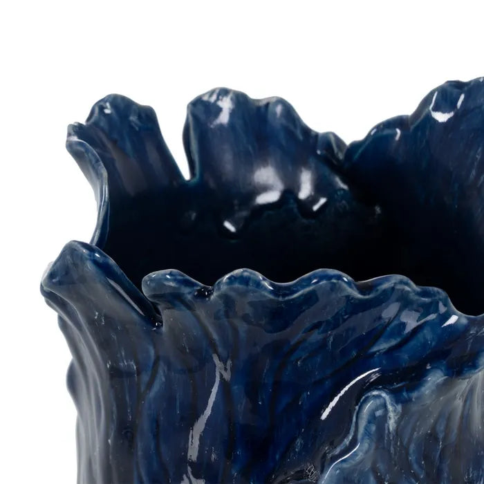 BLUE VASE CERAMICS 21 X 21 X 27 CM