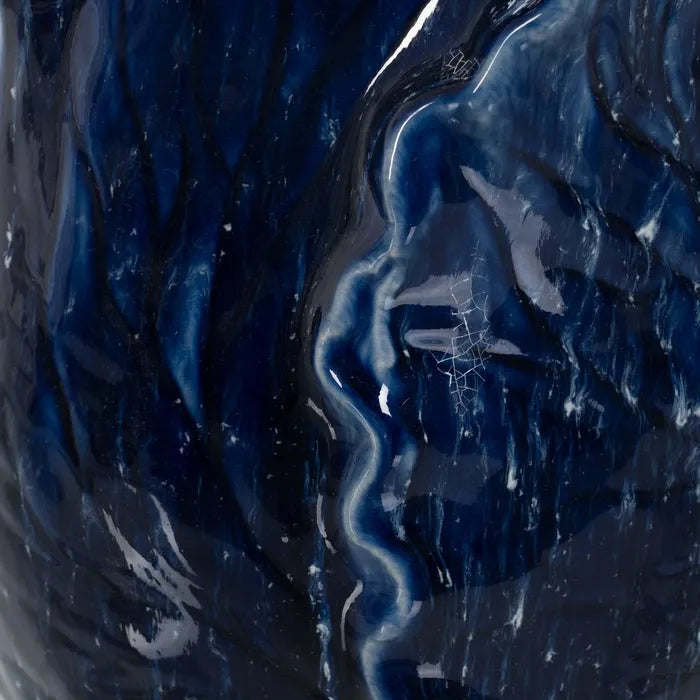 BLUE VASE CERAMICS 21 X 21 X 27 CM