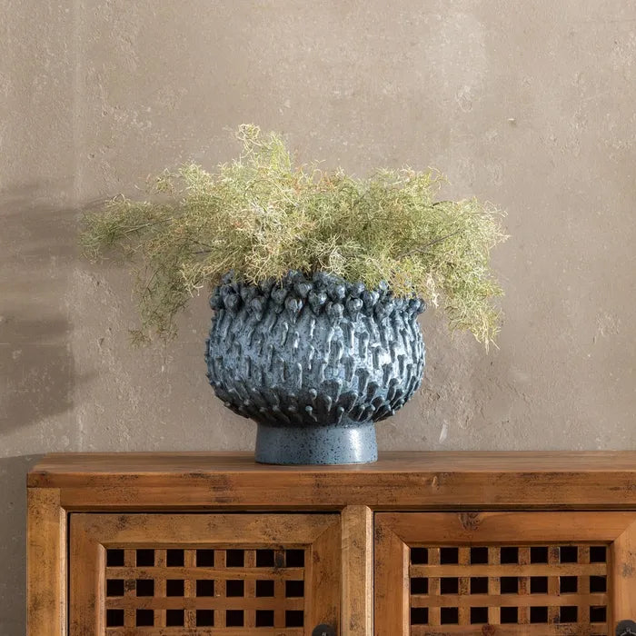 BLUE VASE CERAMICS 30 X 30 X 27 CM