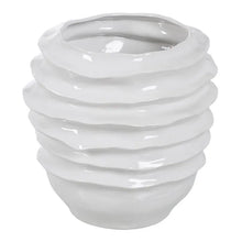 Load image into Gallery viewer, WHITE VASE CERAMICS 44.50 X 44 X 46.50 CM