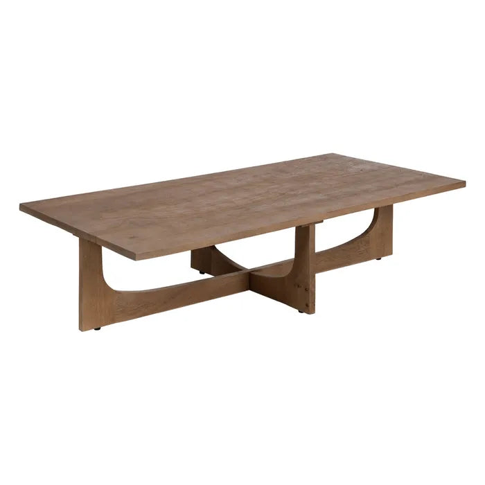 NATURAL MANGO WOOD COFFEE TABLE 152 X 76 X 36 CM