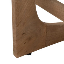 Laden Sie das Bild in den Galerie-Viewer, NATURAL MANGO WOOD COFFEE TABLE 152 X 76 X 36 CM