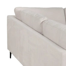 Load image into Gallery viewer, CHAISE LONGUE SOFA LEFT CREAM 266 X 222 X 80 CM