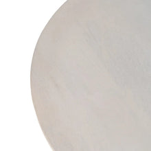 Cargar imagen en el visor de la galería, WHITE MANGO WOOD DINING TABLE 100 X 100 X 78 CM