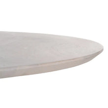 Cargar imagen en el visor de la galería, WHITE MANGO WOOD DINING TABLE 100 X 100 X 78 CM