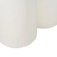 Cargar imagen en el visor de la galería, WHITE MARBLE/WOOD DINING TABLE 120 X 120 X 76 CM