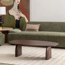 Cargar imagen en el visor de la galería, BROWN MANGO WOOD COFFEE TABLE 120 X 60 X 35 CM