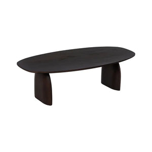 BROWN MANGO WOOD COFFEE TABLE 120 X 60 X 35 CM