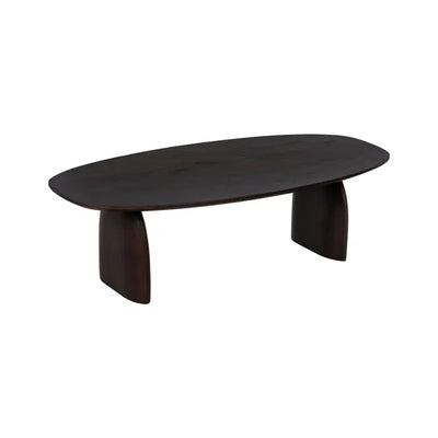 BROWN MANGO WOOD COFFEE TABLE 120 X 60 X 35 CM