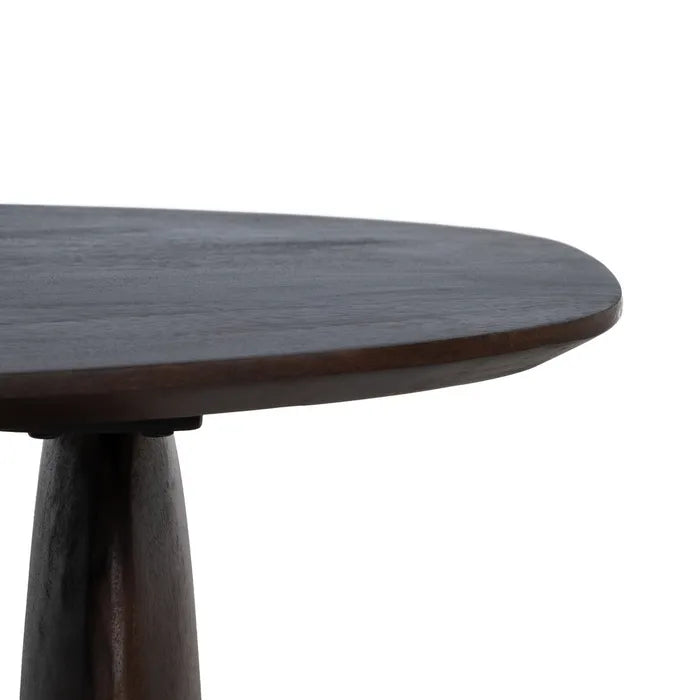 BROWN MANGO WOOD COFFEE TABLE 120 X 60 X 35 CM