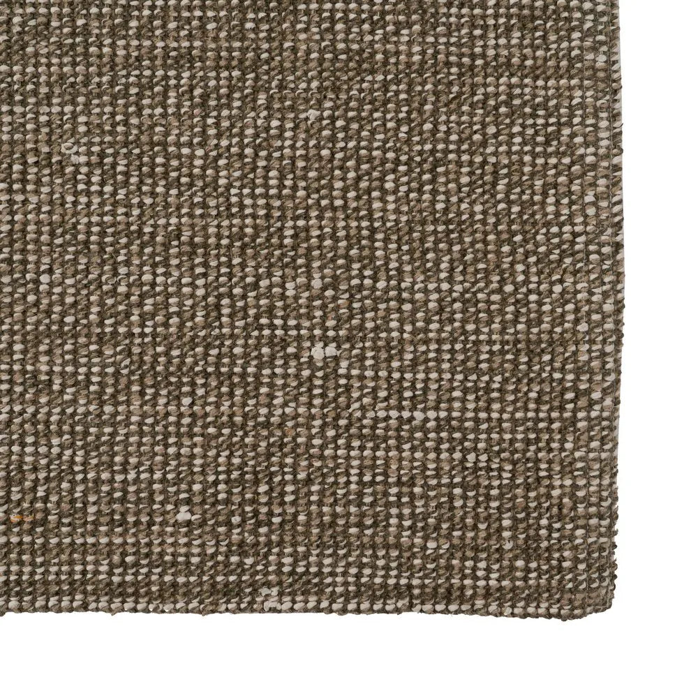 GREEN MARBLED JUTE-COTTON RUG 200 X 300 CM