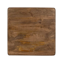Cargar imagen en el visor de la galería, BROWN MANGO WOOD COFFEE TABLE 60 X 60 X 45 CM