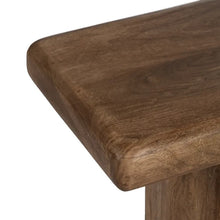 Cargar imagen en el visor de la galería, BROWN MANGO WOOD COFFEE TABLE 120 X 35 X 45 CM