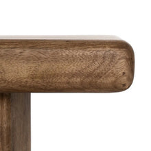 Cargar imagen en el visor de la galería, BROWN MANGO WOOD COFFEE TABLE 120 X 35 X 45 CM