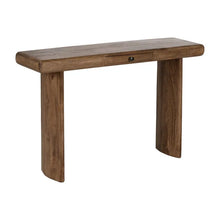 Charger l&#39;image dans la galerie, CONSOLE BROWN MANGO WOOD 120 X 35 X 76 CM