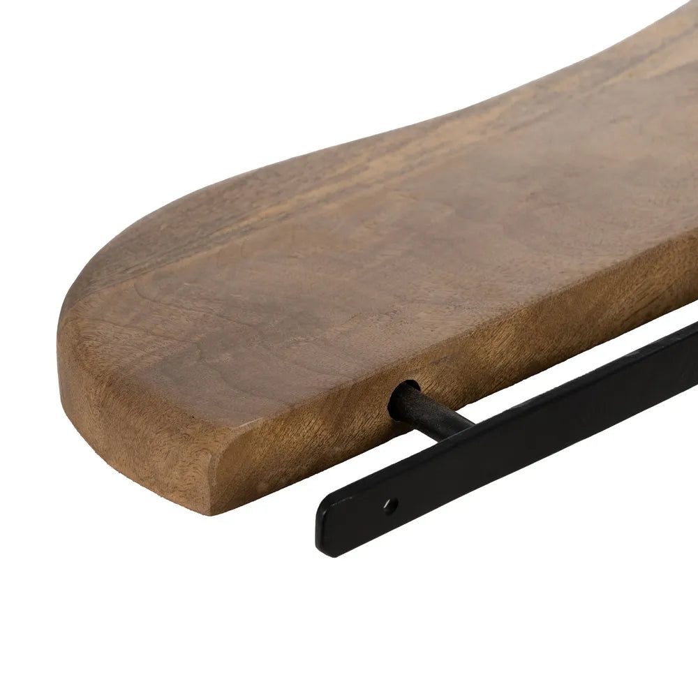 SHELF HONEY MANGO WOOD 60 X 17 X 3 CM