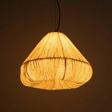 Load image into Gallery viewer, CEILING LAMP BEIGE PAPER-METAL 49 X 49 X 40 CM