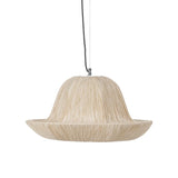 CEILING LAMP BEIGE PAPER-METAL 55,50 X 55,50 X 30 CM