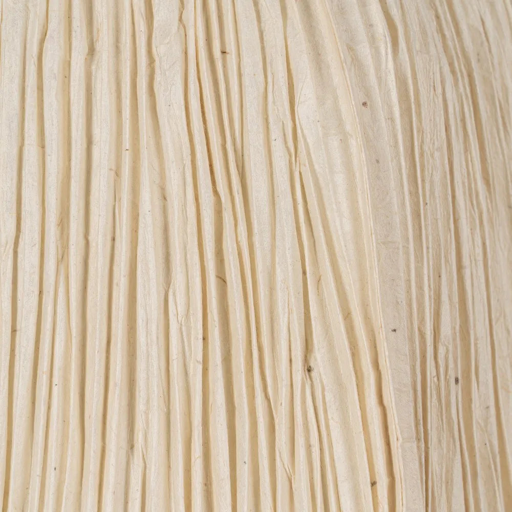 CEILING LAMP BEIGE PAPER-METAL 62,50 X 62,50 X 20 CM