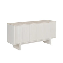 Load image into Gallery viewer, BUFFET WHITE MARBLE/WOOD 159 X 45 X 75 CM