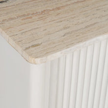 Load image into Gallery viewer, BUFFET WHITE MARBLE/WOOD 159 X 45 X 75 CM