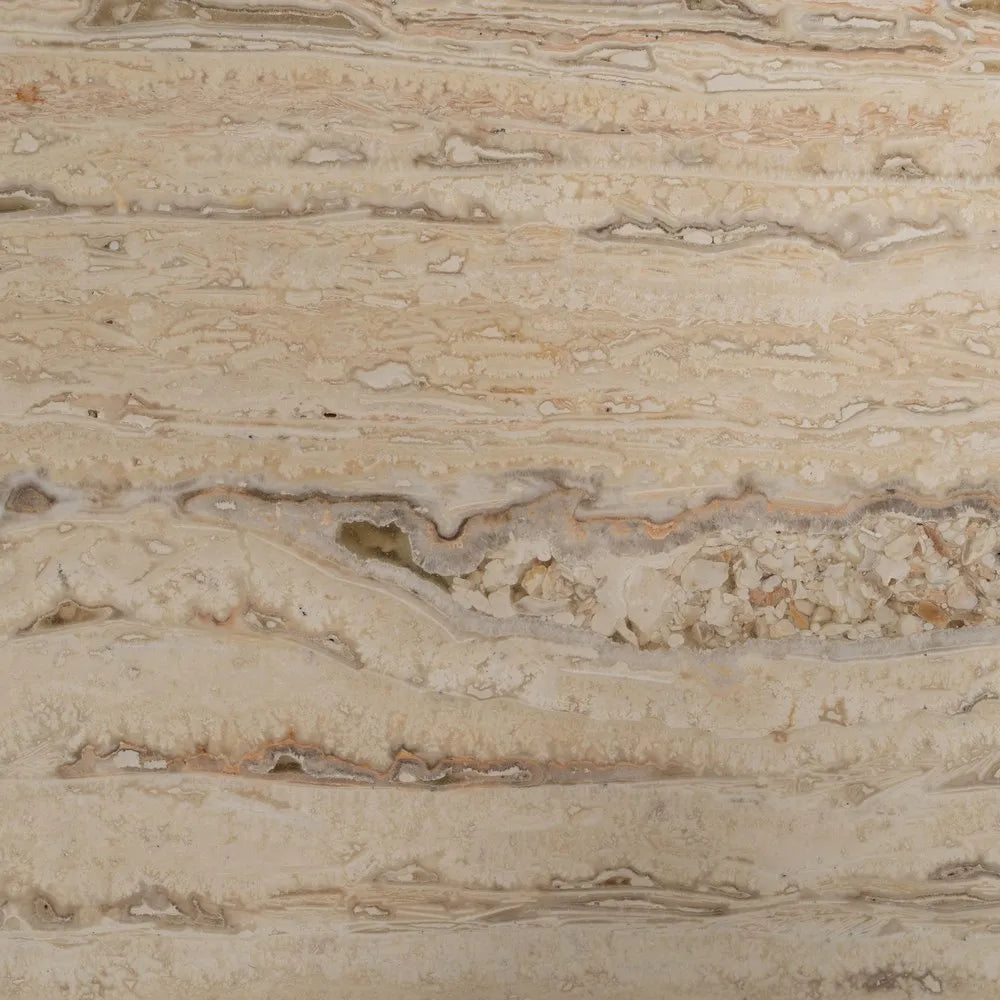 BUFFET WHITE MARBLE/WOOD 159 X 45 X 75 CM