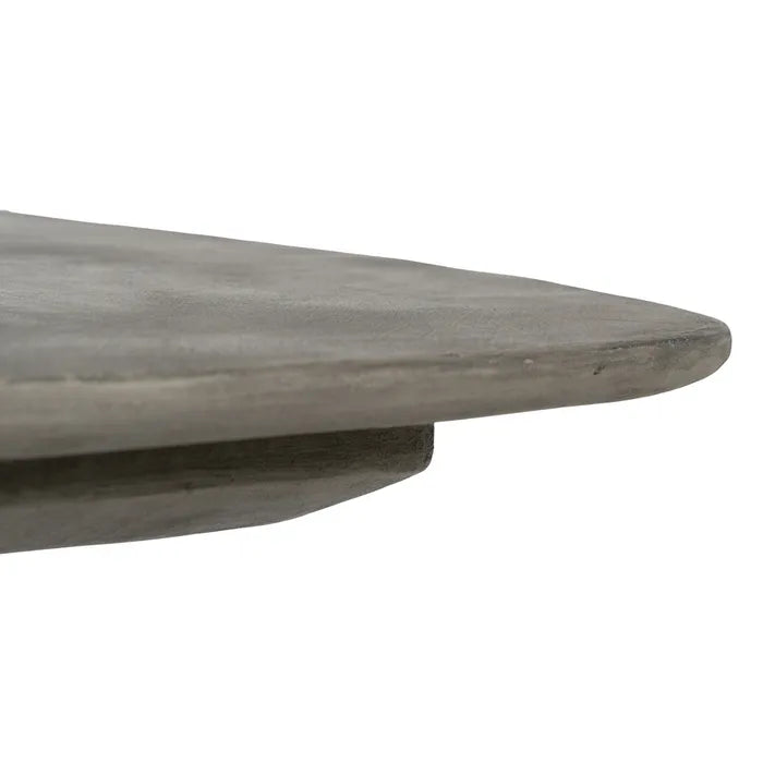 DINING TABLE WOOD-CONCRETE ROOM 120 X 120 X 77 CM