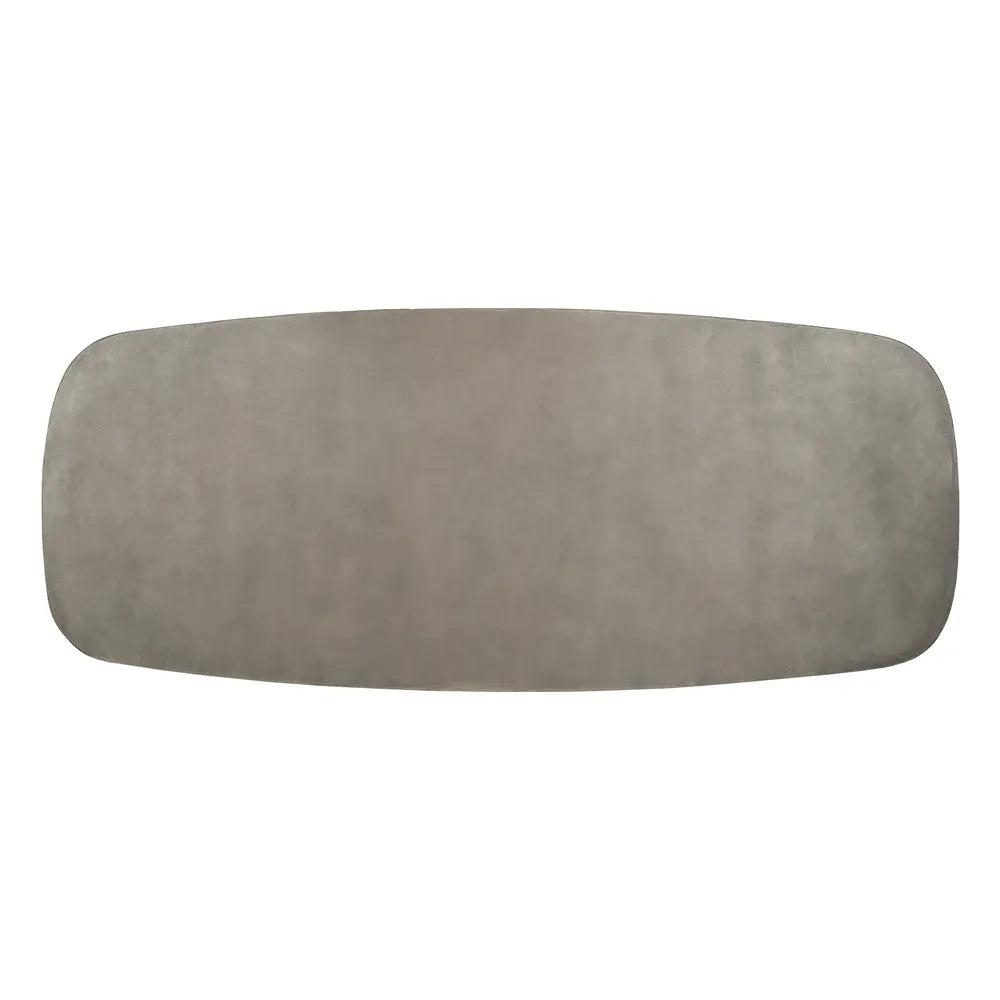 DINING TABLE WOOD-CONCRETE 240 X 100 X 77 CM