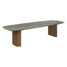 Load image into Gallery viewer, DINING TABLE WOOD-CONCRETE ROOM 300 X 110 X 77 CM