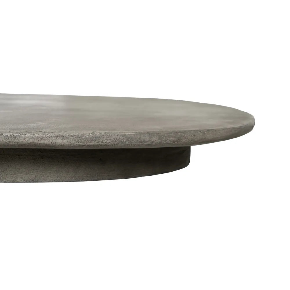 DINING TABLE WOOD-CONCRETE ROOM 300 X 110 X 77 CM