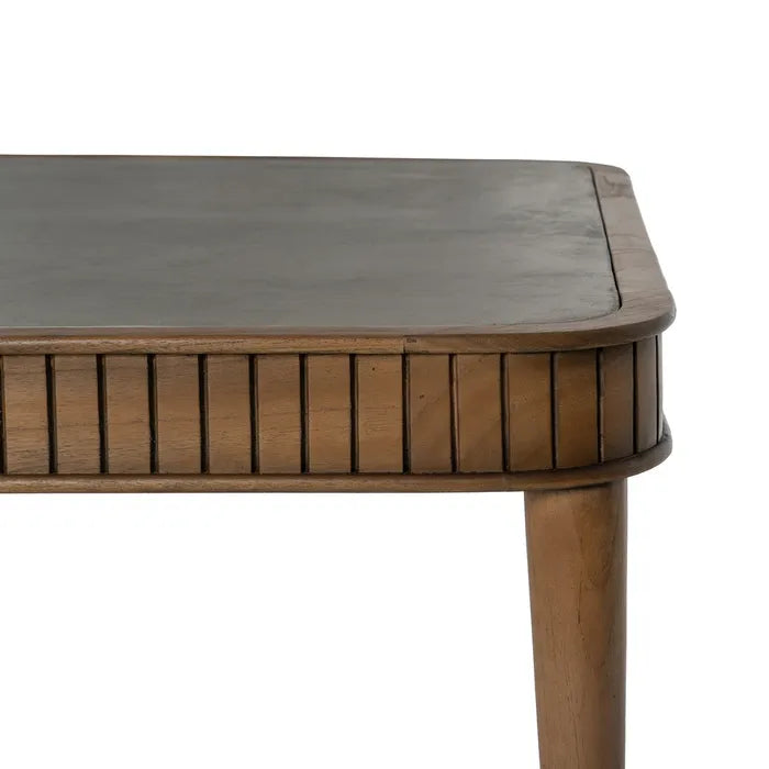 DINING TABLE WOOD-CONCRETE ROOM 220 X 100 X 76 CM