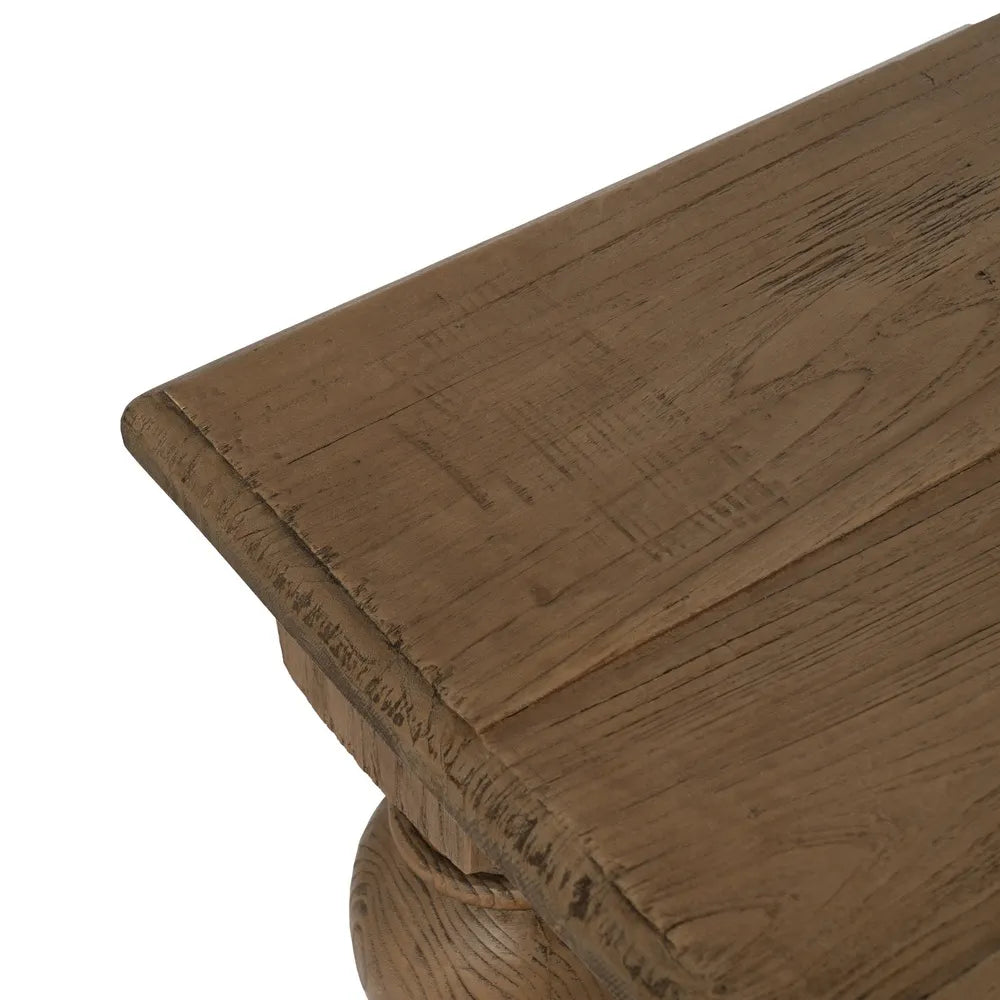 DINING TABLE OAK WOOD 240 X 98 X 77 CM