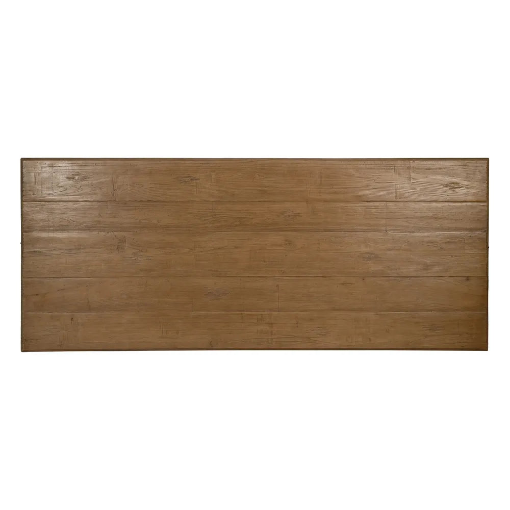 DINING TABLE OAK WOOD 240 X 98 X 77 CM
