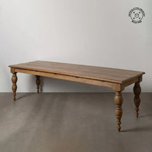 Load image into Gallery viewer, DINING TABLE OAK 300 X 98 X 77 CM