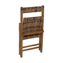 Laden Sie das Bild in den Galerie-Viewer, TEAK CHAIR FOLDING 51 X 60 X 80.50 CM