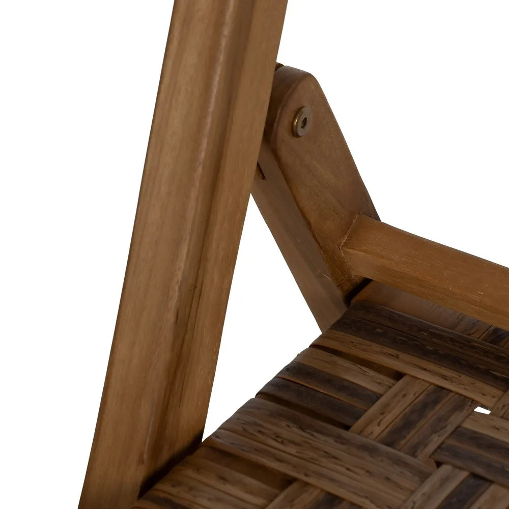 TEAK CHAIR FOLDING 51 X 60 X 80.50 CM