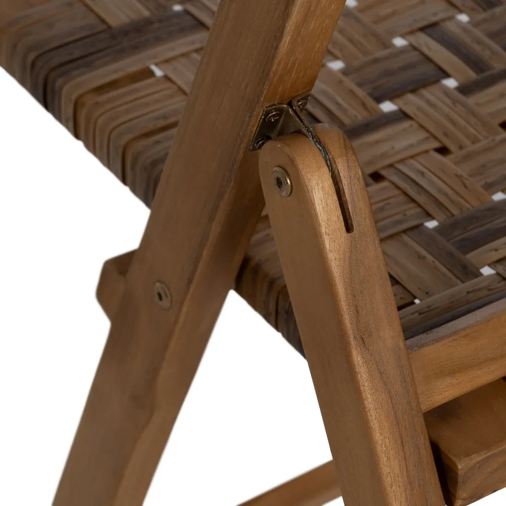 TEAK CHAIR FOLDING 51 X 60 X 80.50 CM