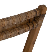 Laden Sie das Bild in den Galerie-Viewer, TEAK CHAIR FOLDING 51 X 60 X 80.50 CM