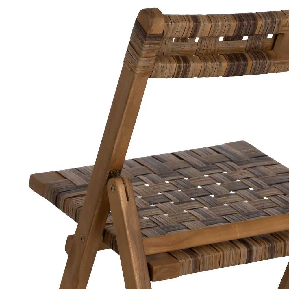 TEAK CHAIR FOLDING 51 X 60 X 80.50 CM