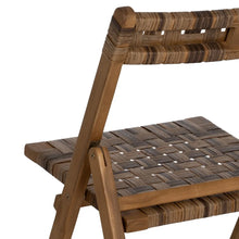 Laden Sie das Bild in den Galerie-Viewer, TEAK CHAIR FOLDING 51 X 60 X 80.50 CM