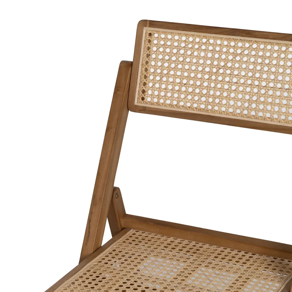 TEAK CHAIR FOLDING  49 X 59 X 87 CM