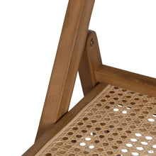 Laden Sie das Bild in den Galerie-Viewer, TEAK CHAIR FOLDING  49 X 59 X 87 CM
