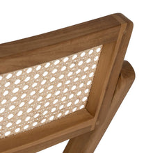 Laden Sie das Bild in den Galerie-Viewer, TEAK CHAIR FOLDING  49 X 59 X 87 CM