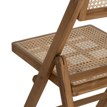 Laden Sie das Bild in den Galerie-Viewer, TEAK CHAIR FOLDING  49 X 59 X 87 CM