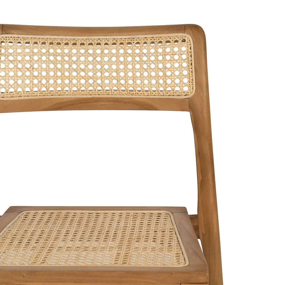 TEAK WOOD CHAIR 55 X 53 X 79.50 CM
