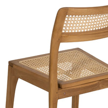 Laden Sie das Bild in den Galerie-Viewer, TEAK WOOD CHAIR 55 X 53 X 79.50 CM