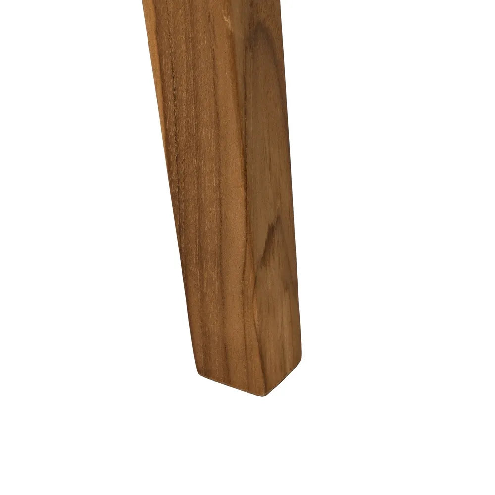 NATURAL WOOD BENCH 110 X 40 X 46 CM