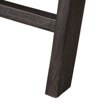 Cargar imagen en el visor de la galería, BLACK RATTAN/WOOD ARMCHAIR 84 X 58 X 74 CM