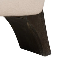 Cargar imagen en el visor de la galería, BLACK FABRIC-WOOD ARMCHAIR 76 X 73 X 68 CM