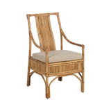 NATURAL RATTAN ARMCHAIR 54 X 65 X 96 CM
